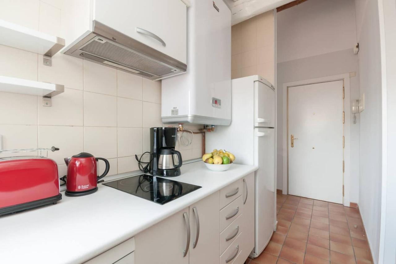 Cozy One-Bedroom Penthhouse La Latina Madrid Buitenkant foto