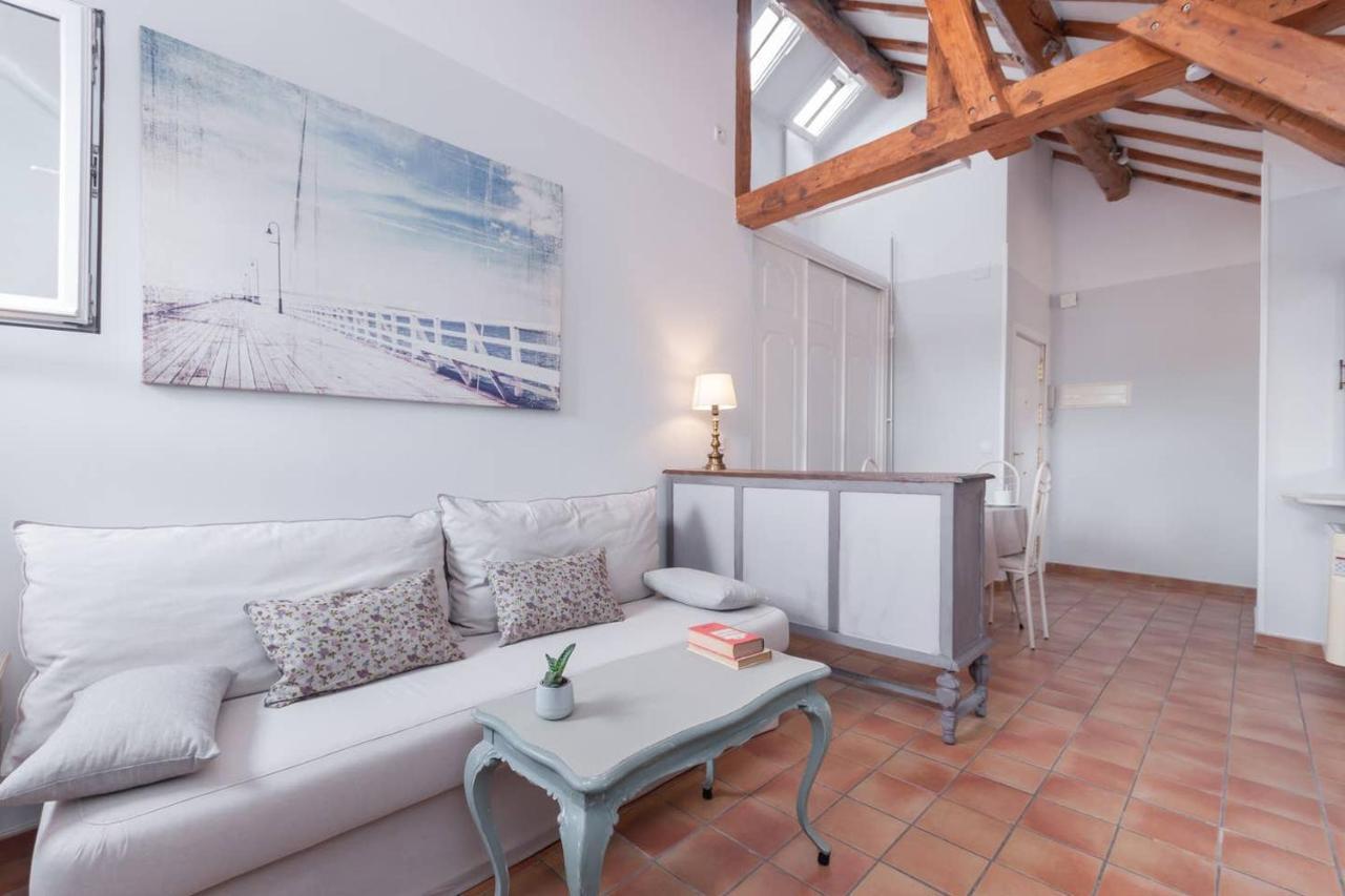 Cozy One-Bedroom Penthhouse La Latina Madrid Buitenkant foto